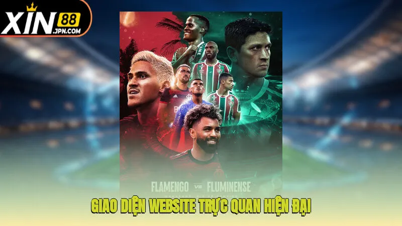 Giao diện website trực quan, hiện đại